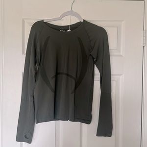 PTULA active dark grey, long sleeve top